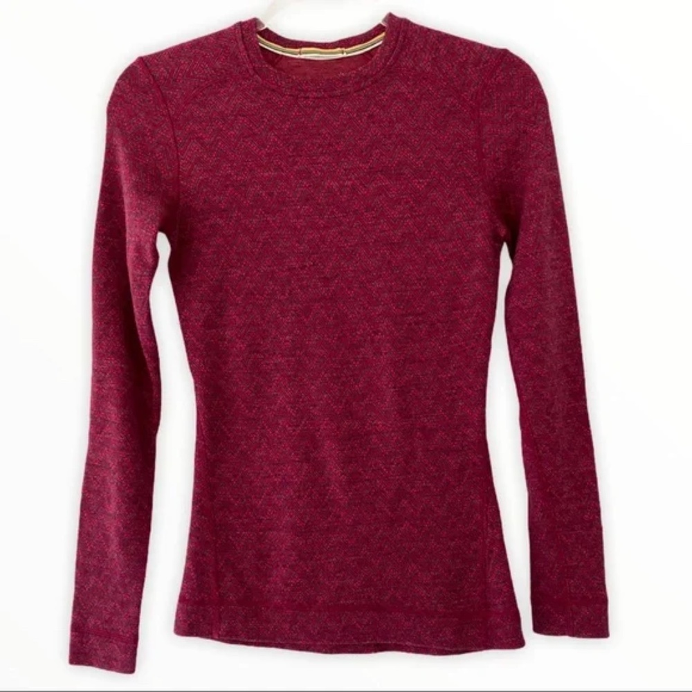 Smartwool Merino 250 Crew Base Layer Pattern Top